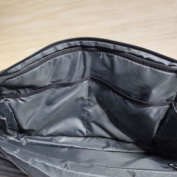 TUMI T-Tech Laptop Flap Brief Messenger Bag Briefcase Crossbody 058627D Black‎ - Picture 10 of 13